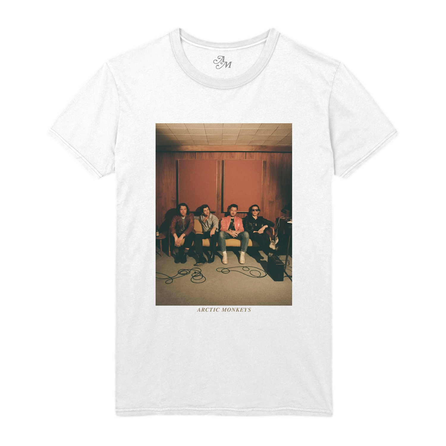 Band Photo White T-Shirt – Arctic Monkeys