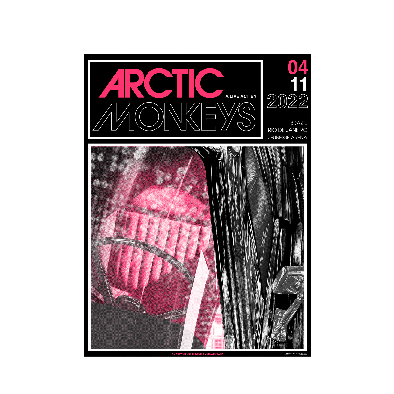 4TH NOVEMBER 2022 - Rio De Janeiro, Brazil – Arctic Monkeys