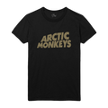 Gold Logo Black T-Shirt